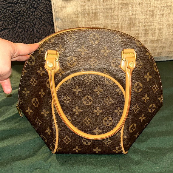 Brown leather boutique bag - Picture 4 of 7